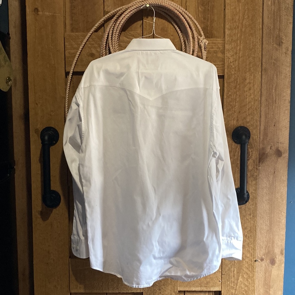 Rare Wrangler rodeo worn team roping contestant shirt from Reno Rodeo Beautiful - Picture 5 of 5